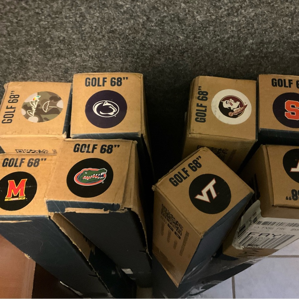Weatherman Golf 68" Umbrella Set - Assorted Team Logos